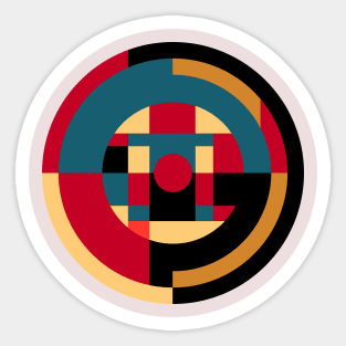 Geo Circles Sticker